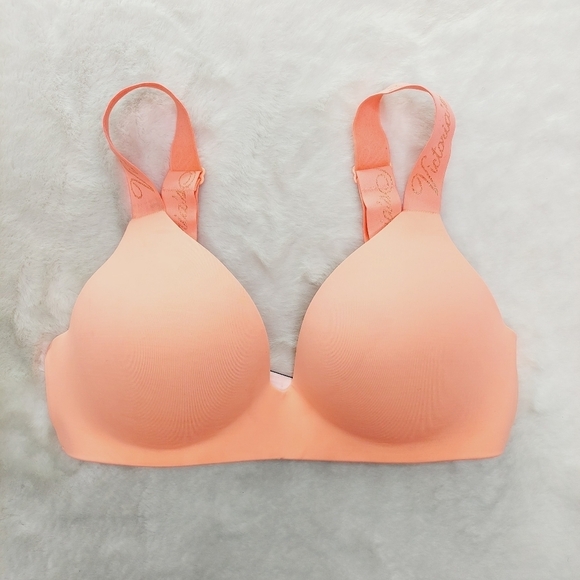 Victoria's Secret Other - Victoria's Secret Pink Peach The T-Shirt Lightly-Lined Seamless Bra P4633
